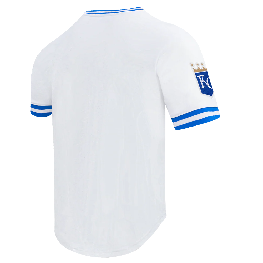 MLB KANSAS CITY ROYALS CLASSIC CHENILLE MEN'S TOP (WHITE) - Image 4