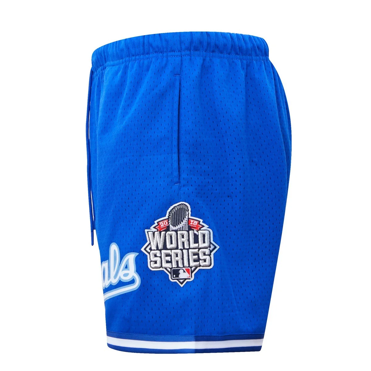 MLB KANSAS CITY ROYALS LOGO MEN'S MESH SHORT (ROYAL BLUE) - Image 3