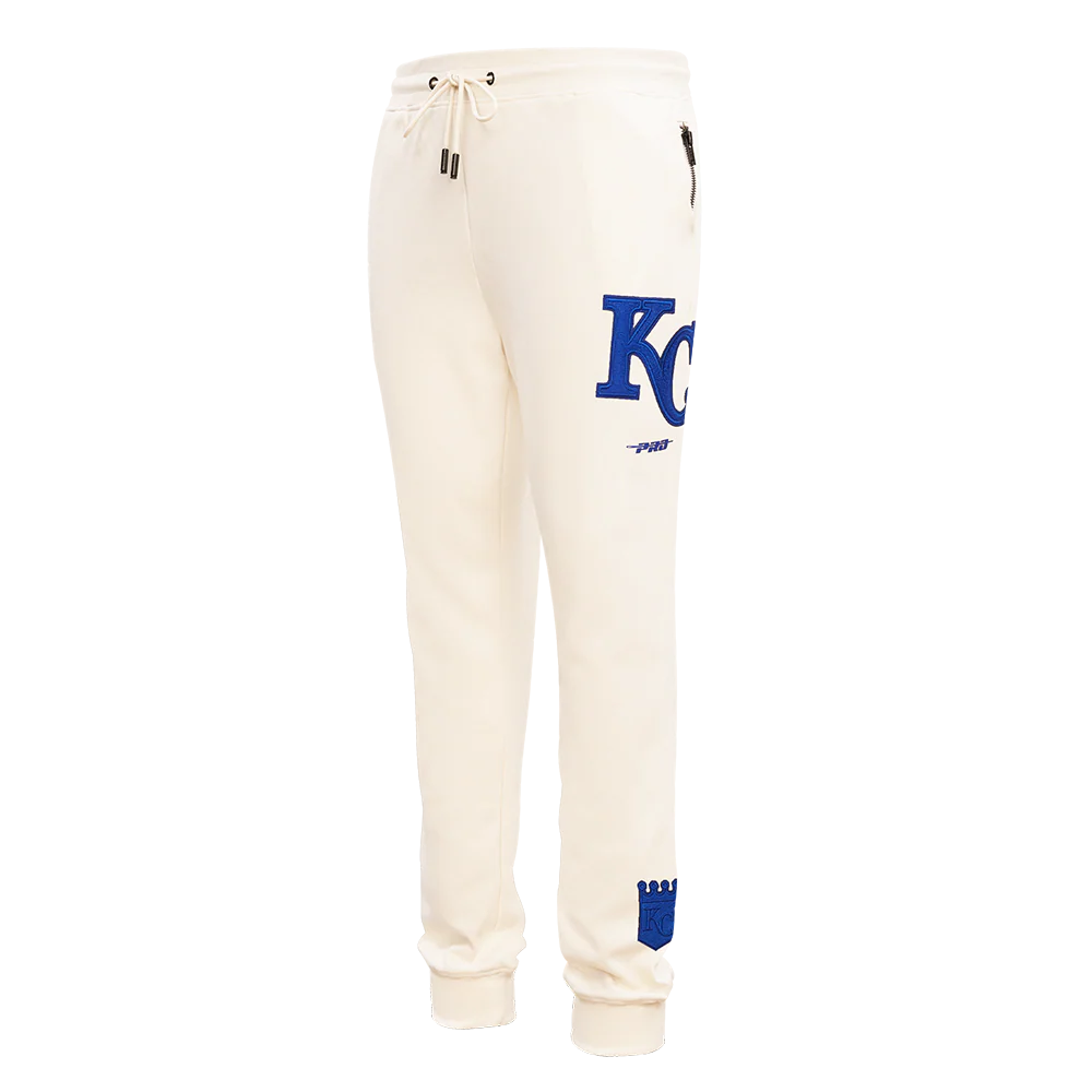 MLB KANSAS CITY ROYALS TRIPLE TONAL DK JOGGER (EGGSHELL)
