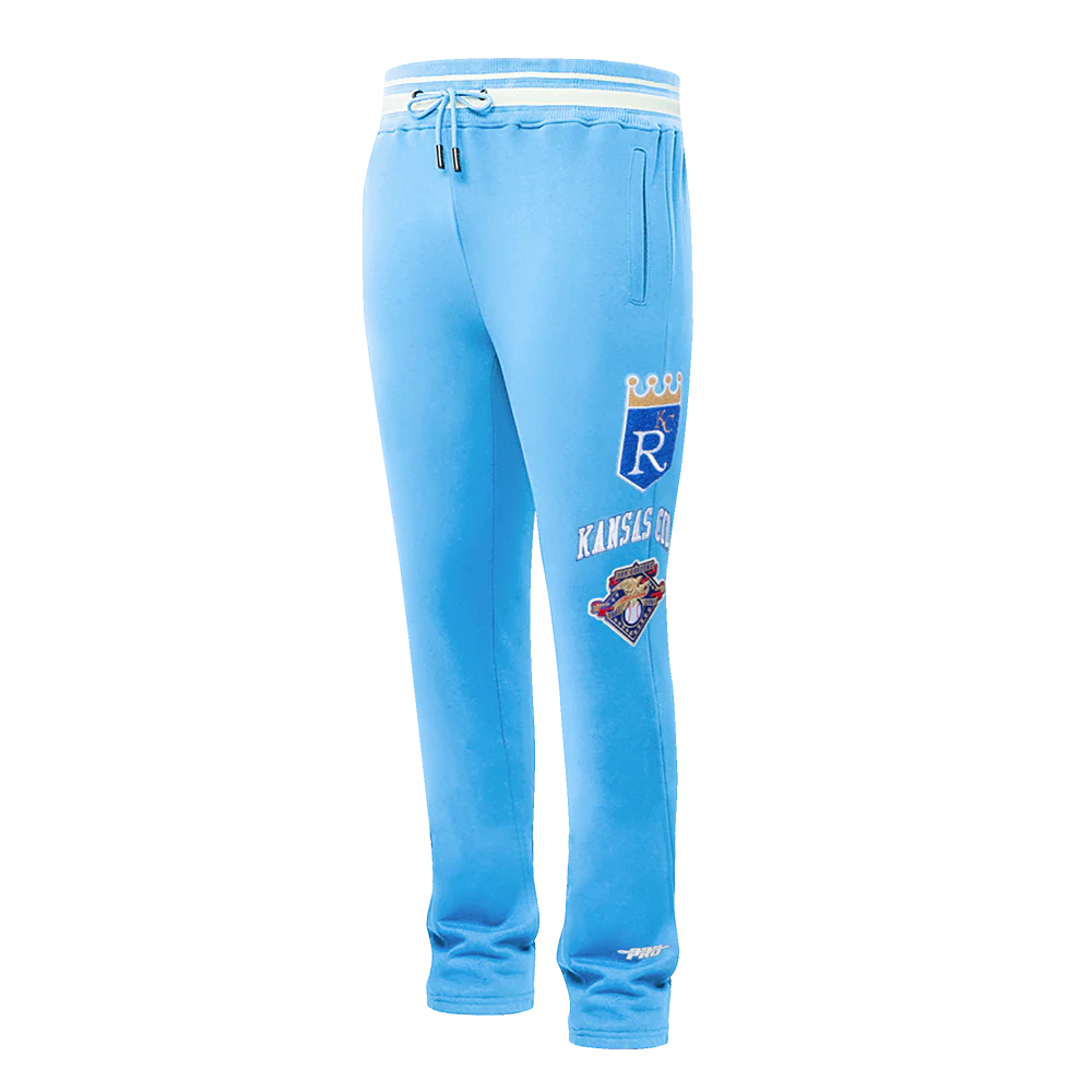 MLB KANSAS CITY ROYALS RETRO CLASSIC MEN'S SWEATPANT (UNIVERSITY BLUE)