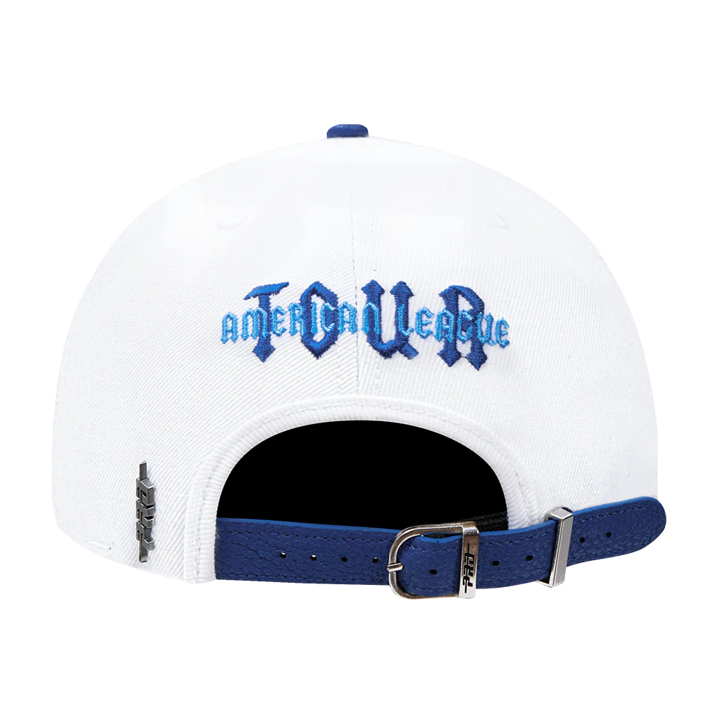 MLB KANSAS CITY ROYALS CITY TOUR CURVED STRAPBACK HAT (WHITE) - Image 3