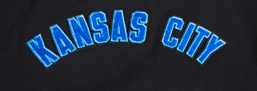 MLB KANSAS CITY ROYALS CLASSIC WOMEN'S BOXY TOP (BLACK) - Image 7