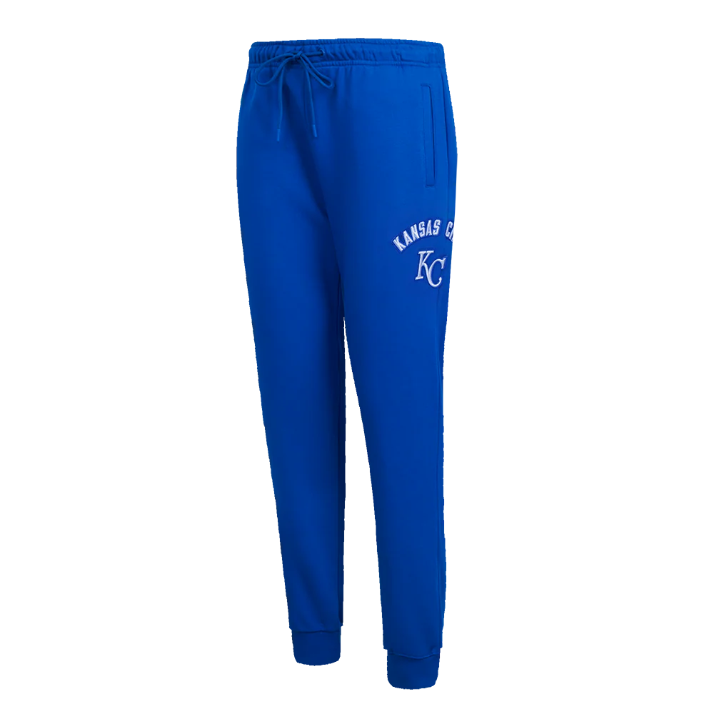 MLB KANSAS CITY ROYALS CLASSIC WOMEN'S FLEECE SWEATPANT (ROYAL BLUE)