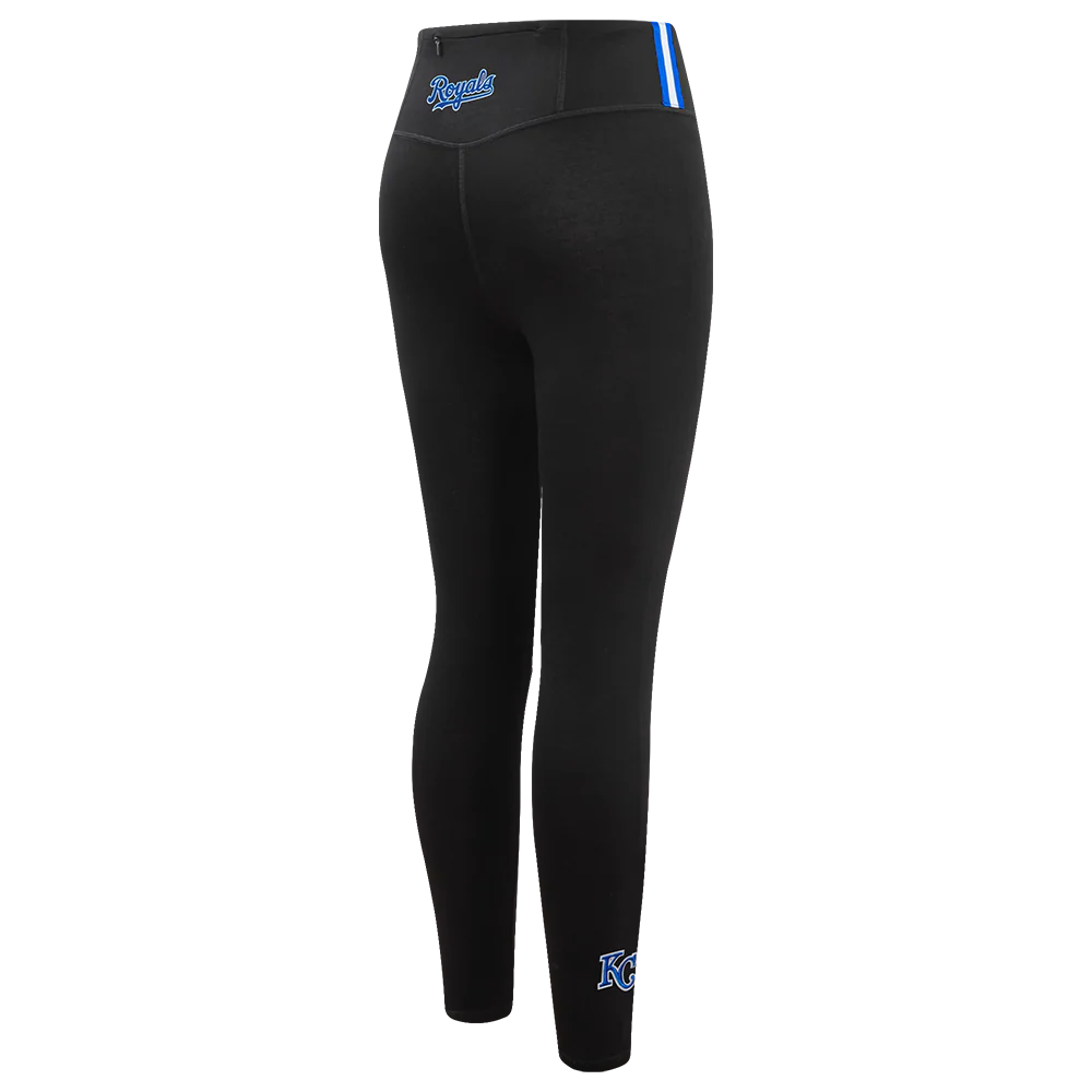MLB KANSAS CITY ROYALS CLASSIC WOMEN'S JERSEY LEGGING (BLACK) - Image 3