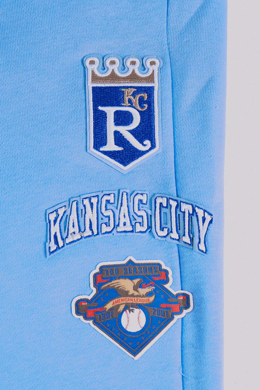 MLB KANSAS CITY ROYALS RETRO CLASSIC WOMEN'S SWEATPANT (UNIVERSITY BLUE) - Image 5