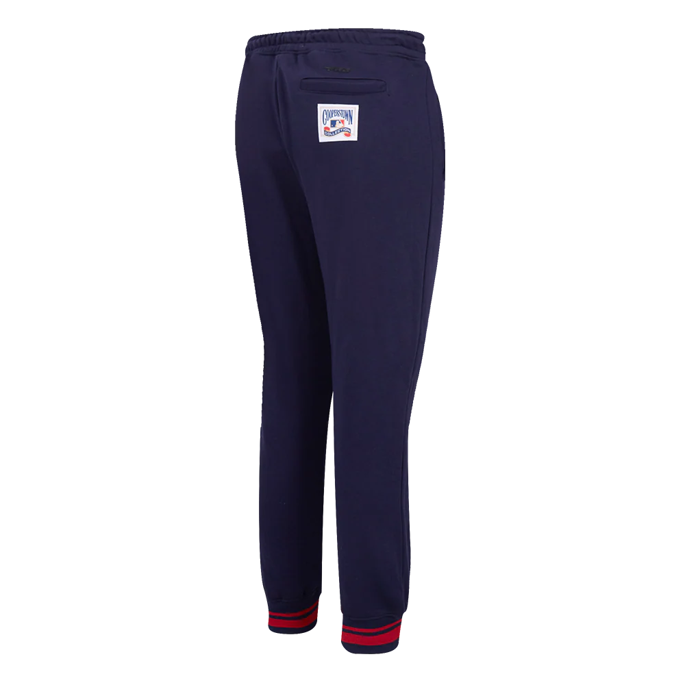 MLB LOS ANGELES ANGELS RETRO CLASSIC WOMEN'S RIB SWEATPANT (MIDNIGHT NAVY/RED/MIDNIGHT NAVY) - Image 3