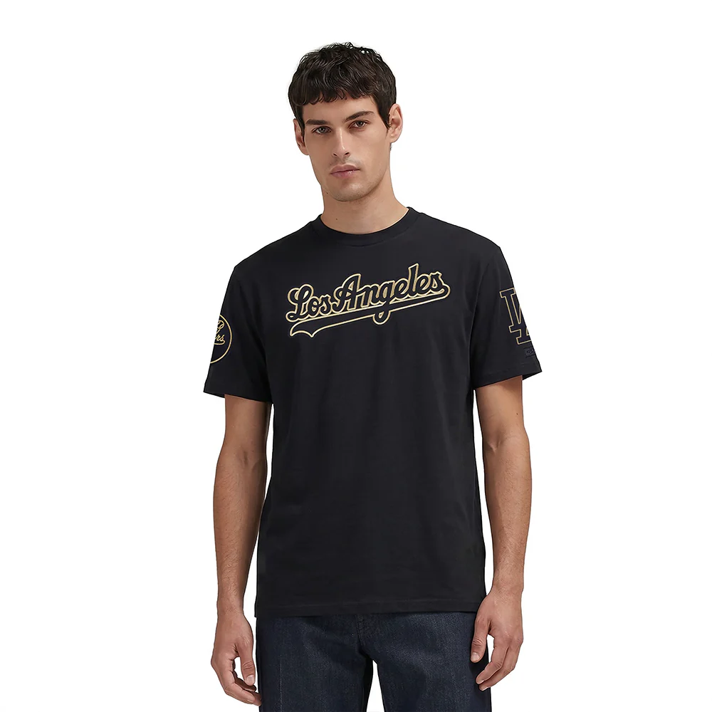 MLB LOS ANGELES DODGERS BLACK & GOLD SJ TOP (BLACK)