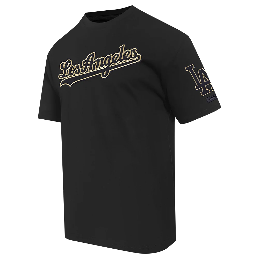 MLB LOS ANGELES DODGERS BLACK & GOLD SJ TOP (BLACK) - Image 3