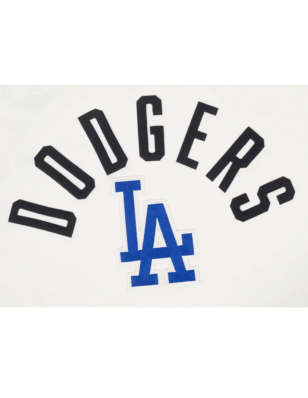 MLB LOS ANGELES DODGERS MODERN ORIGINALS MEN'S RINGER TOP (EGGSHELL/DODGER BLUE) - Image 9