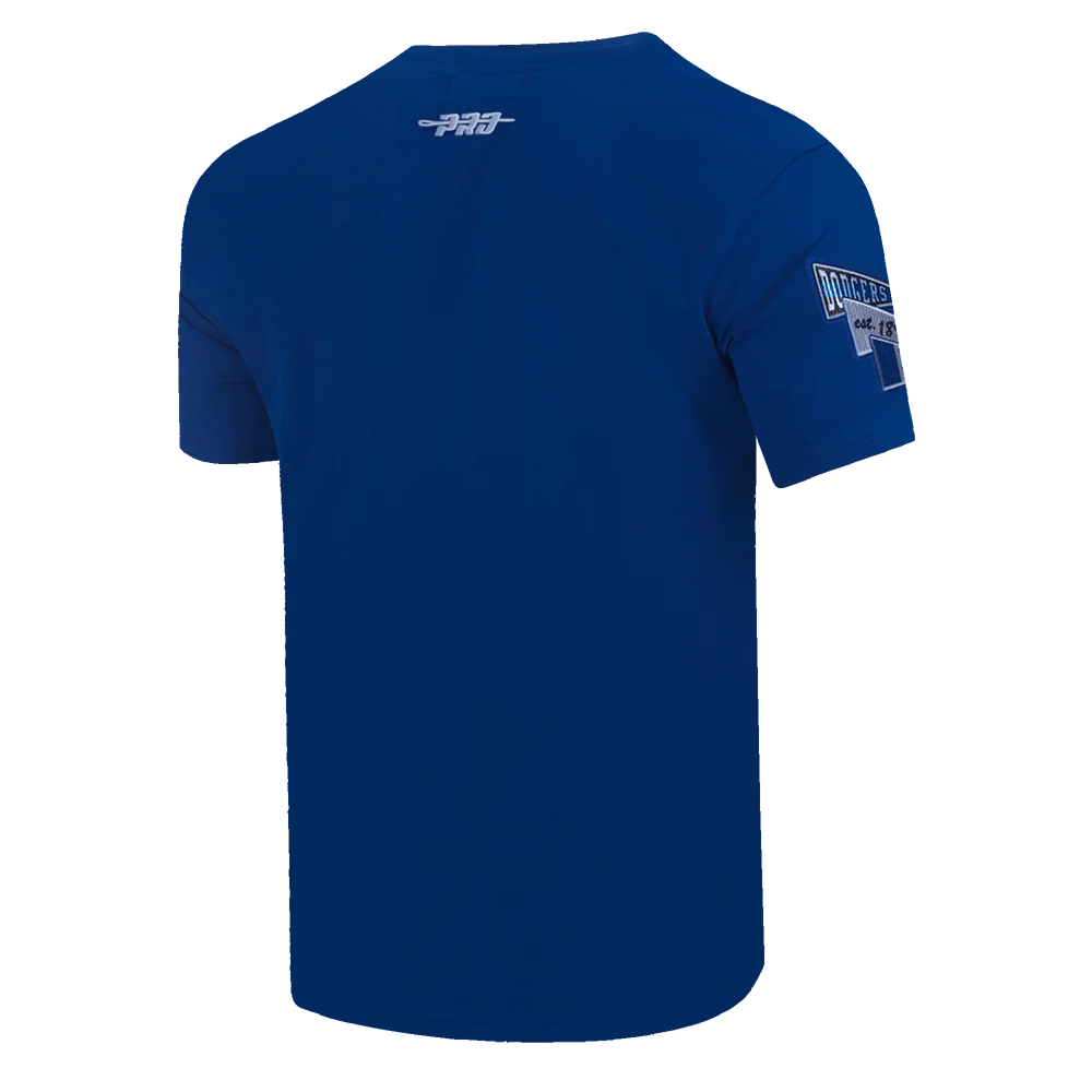 MLB LOS ANGELES DODGERS TEAM PENNANTS MEN'S TOP (DODGER BLUE) - Image 4