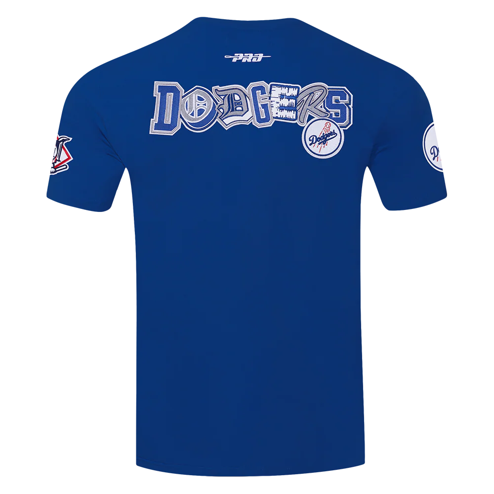 MLB LOS ANGELES DODGERS CITY RANSOM MEN'S SINGLE JERSEY TEE (DODGER BLUE) - Image 7