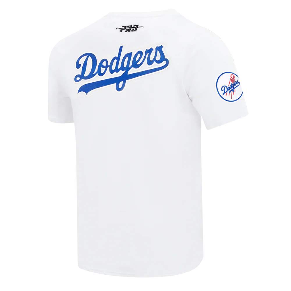 MLB LOS ANGELES DODGERS CITY RANSOM MEN'S SINGLE JERSEY TEE (WHITE) - Image 8
