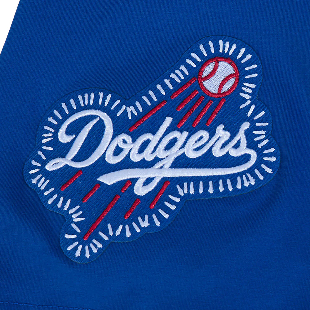 MLB LOS ANGELES DODGERS DIY PICK STITCH MEN'S SINGLE JERSEY TOP (DODGER BLUE) - Image 9