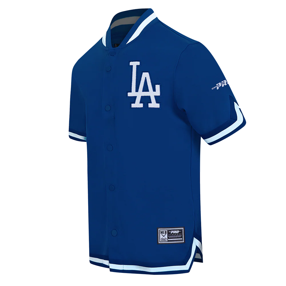 MLB LOS ANGELES DODGERS SOUVENIR MEN'S WARM UP JACKET (DODGER BLUE) - Image 2