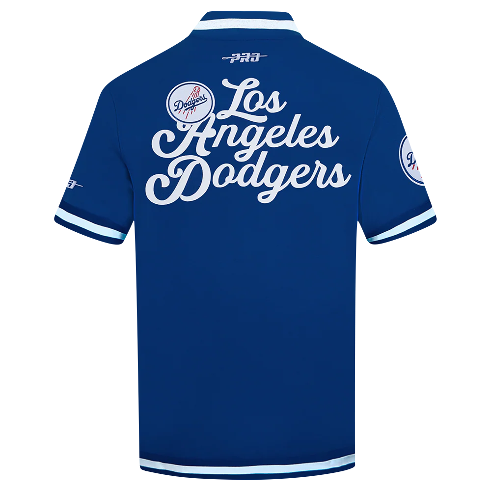 MLB LOS ANGELES DODGERS SOUVENIR MEN'S WARM UP JACKET (DODGER BLUE) - Image 3