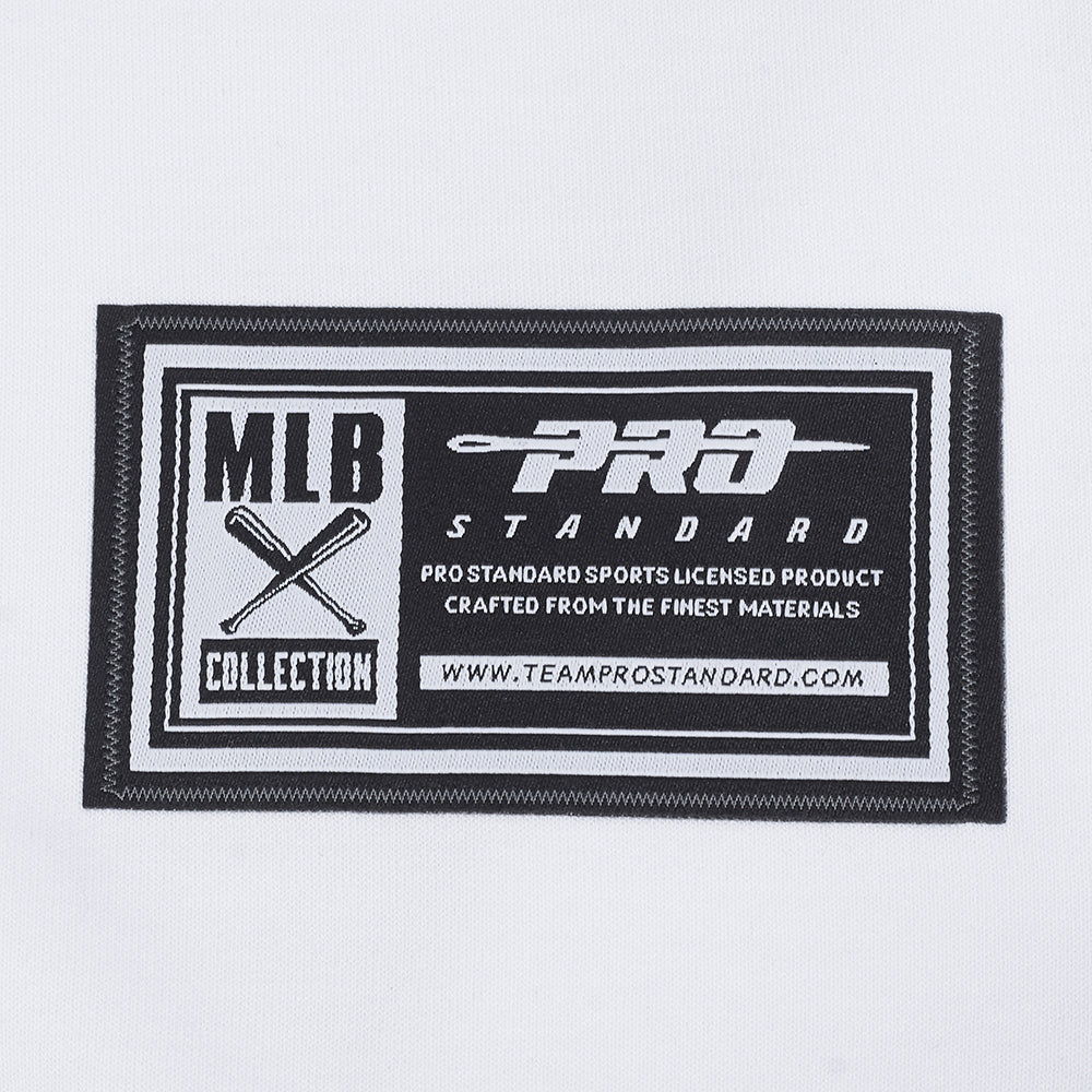 MLB LOS ANGELES DODGERS SOUVENIR MEN'S WARM UP JACKET (WHITE/BLACK) - Image 9