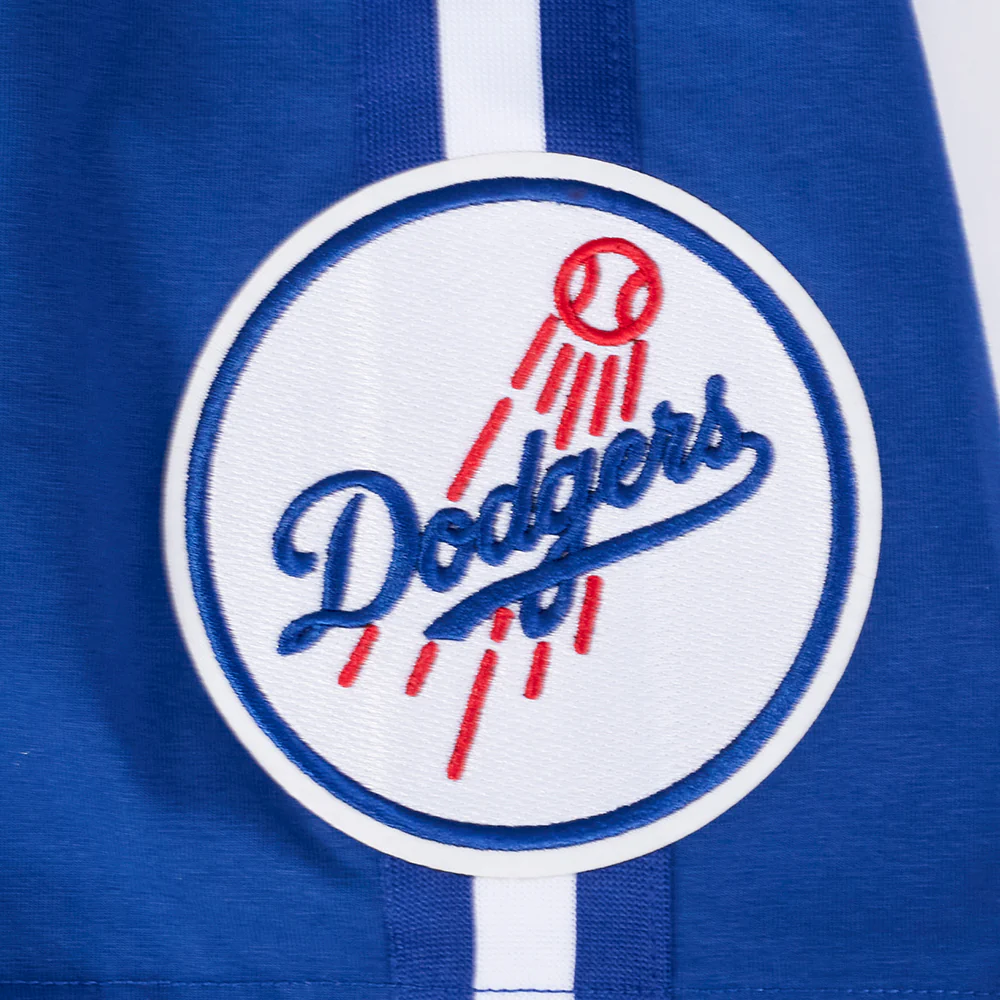 MLB LOS ANGELES DODGERS SUGAR SKULL MEN'S SINGLE JERSEY STRIPED TOP (DODGER BLUE) - Image 7