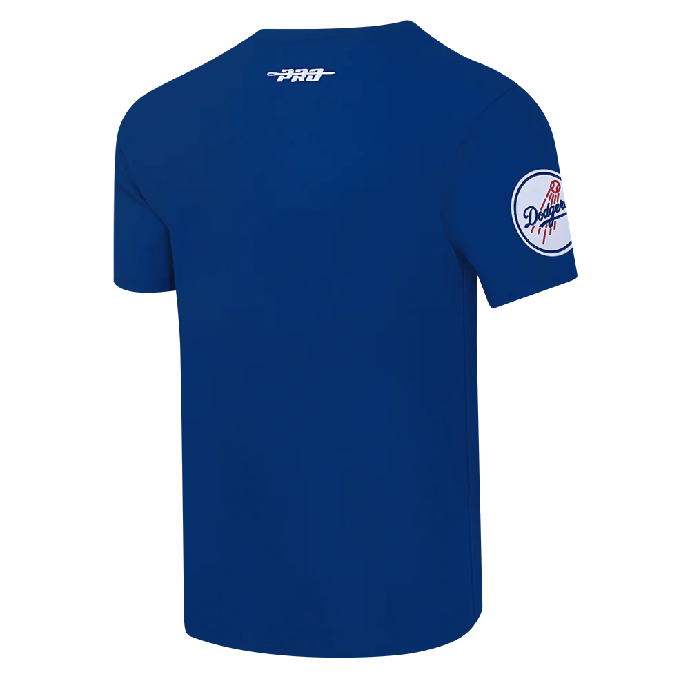 MLB LOS ANGELES DODGERS TEAM BADGE MEN'S SJ TEE (DODGER BLUE) - Image 3