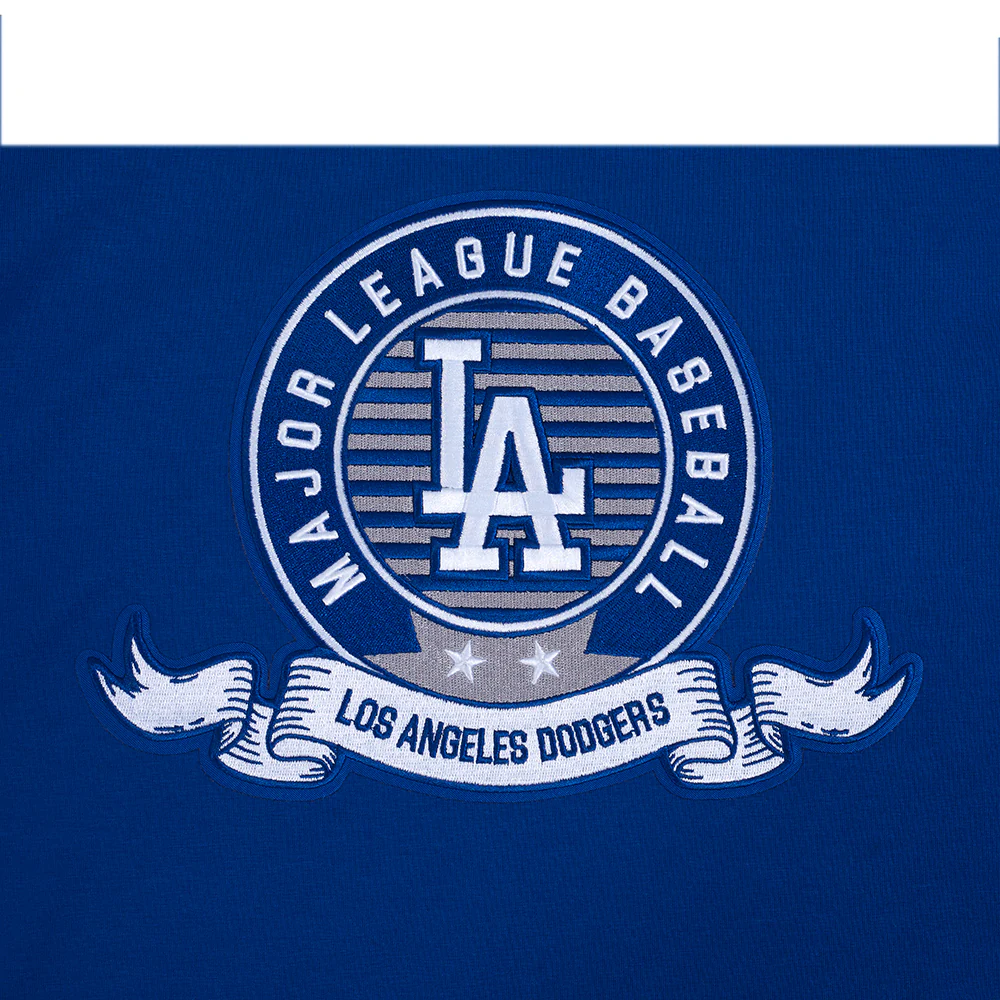 MLB LOS ANGELES DODGERS TEAM BADGE MEN'S SJ TEE (DODGER BLUE) - Image 6