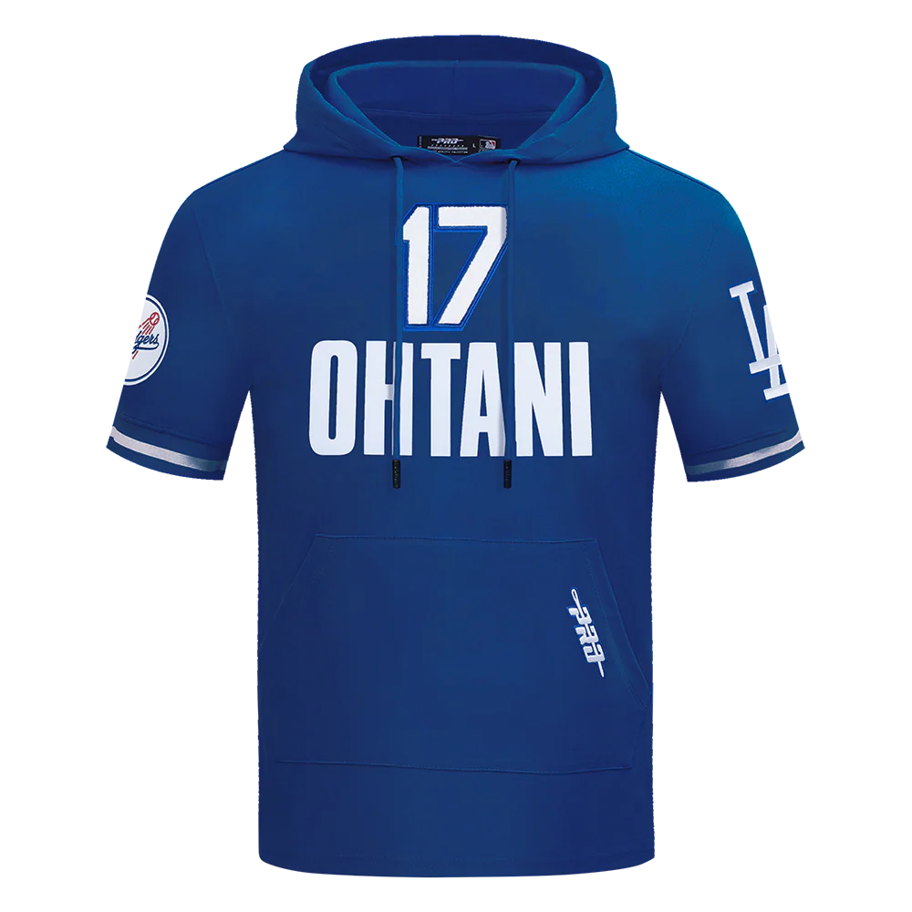 MLB LOS ANGELES DODGERS SHOHEI OHTANI #17 CLASSIC MEN'S SS PO HOODIE (DODGER BLUE)