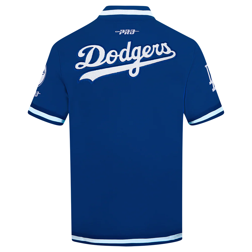 MLB LOS ANGELES DODGERS FREDDIE FREEMAN #5 CLASSIC MEN'S WARM UP JACKET (DODGER BLUE) - Image 4