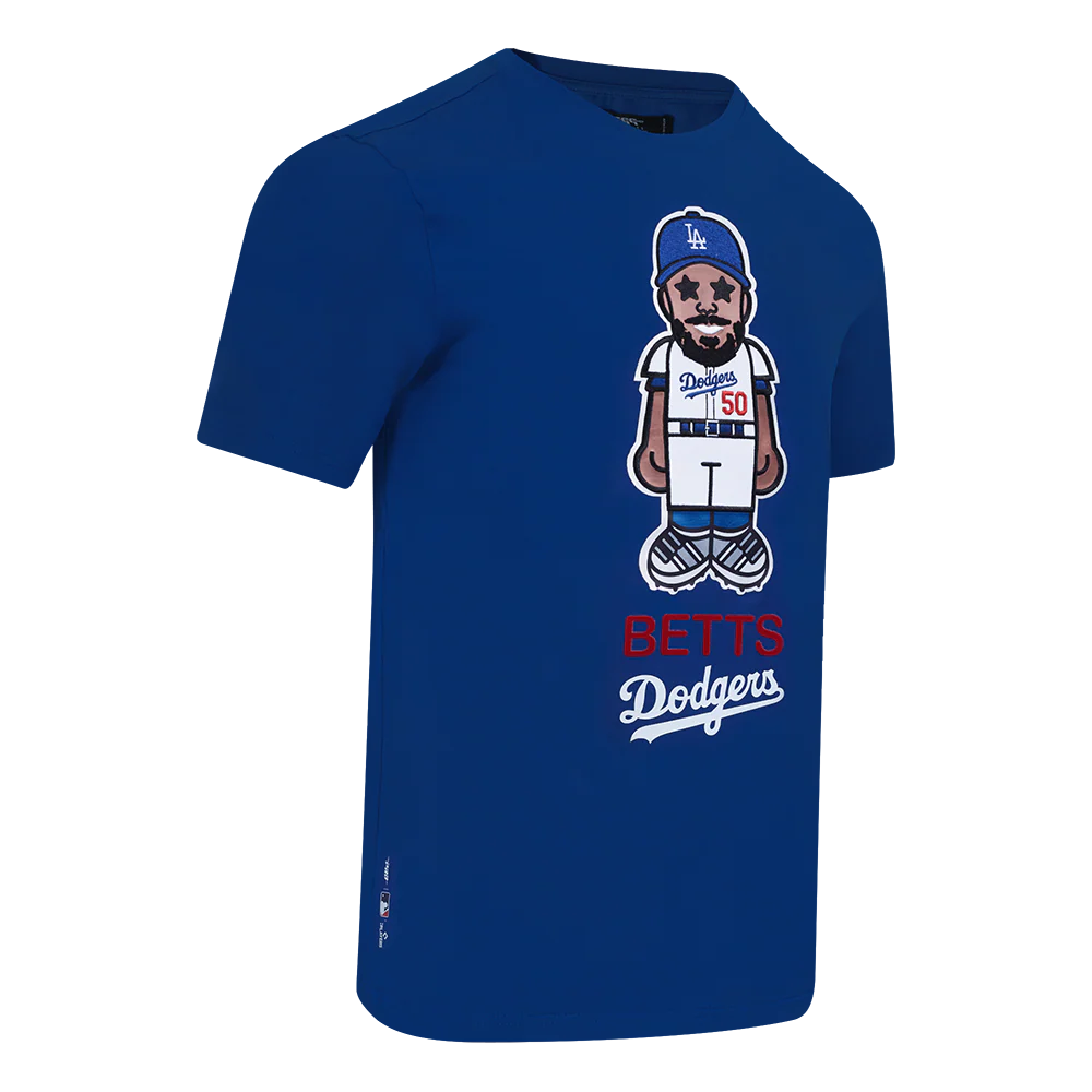 MLB LOS ANGELES DODGERS MOOKIE BETTS #50 AVATAR MEN'S SJ TEE (DODGER BLUE) - Image 3