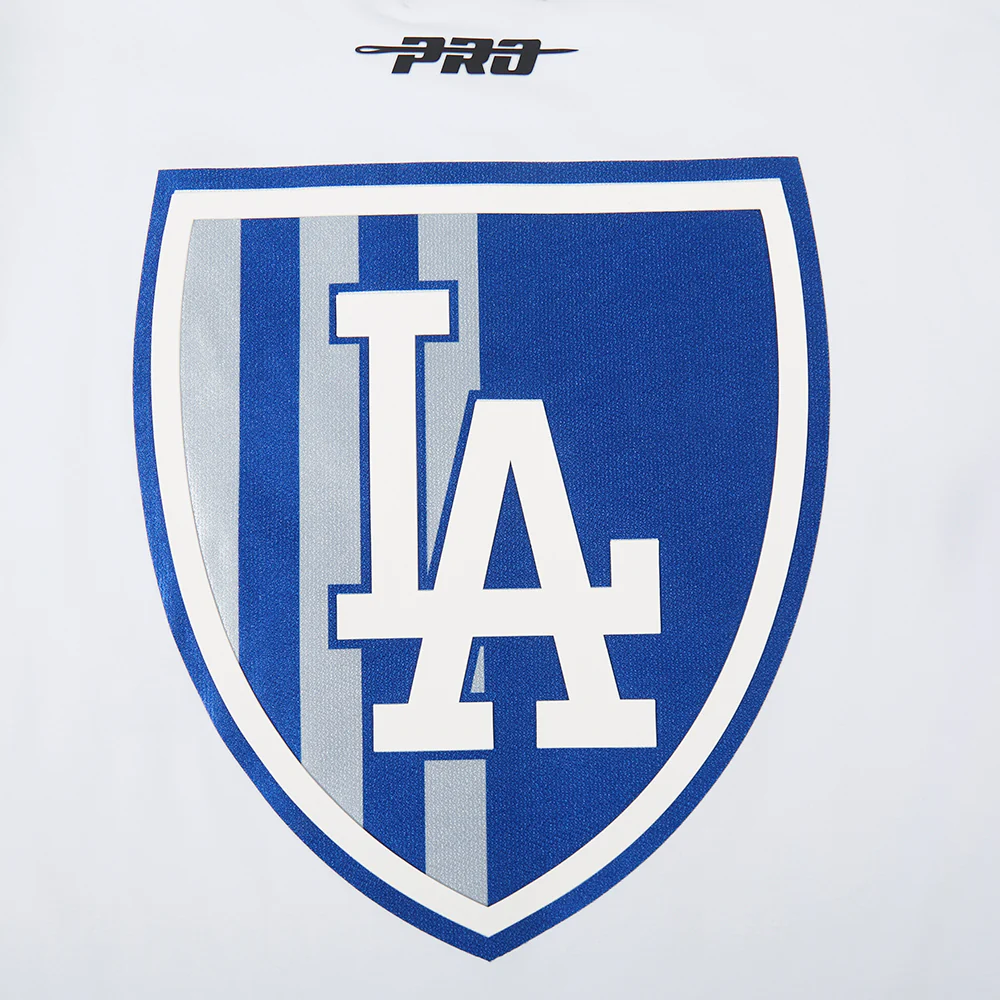 LOS ANGELES DODGERS ULTRAS MEN'S SJ TAPING TEE (WHITE/DODGER BLUE) - Image 5