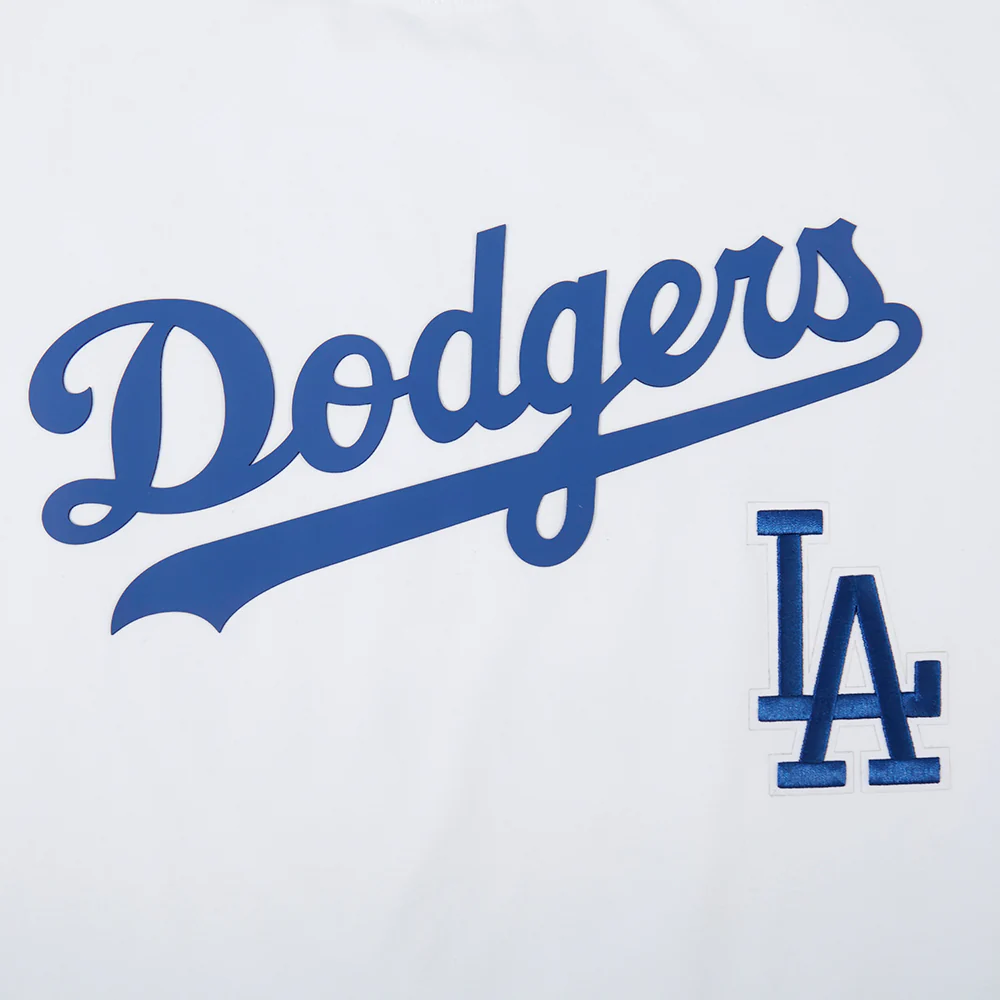 LOS ANGELES DODGERS ULTRAS MEN'S SJ TAPING TEE (WHITE/DODGER BLUE) - Image 6