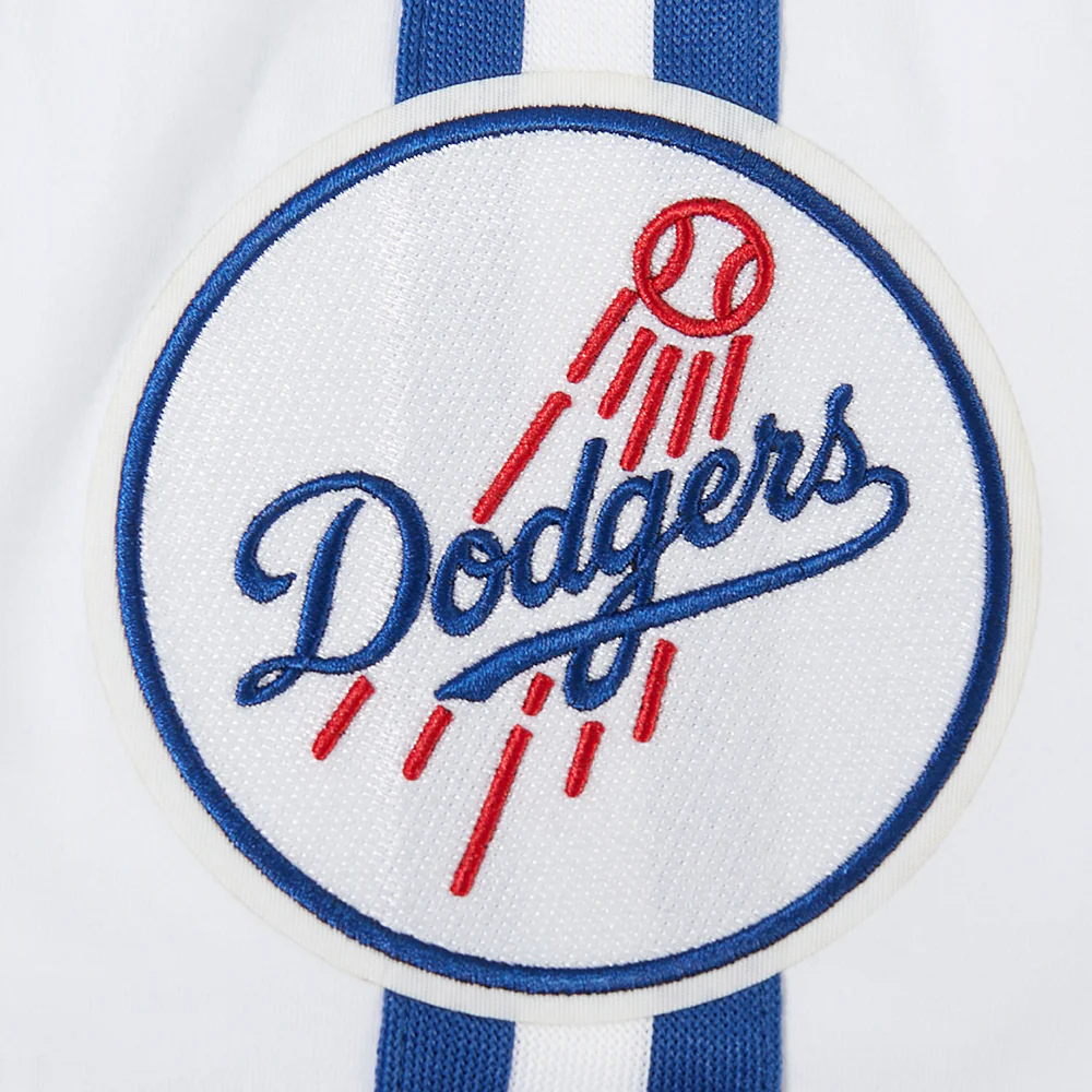 LOS ANGELES DODGERS ULTRAS MEN'S SJ TAPING TEE (WHITE/DODGER BLUE) - Image 7