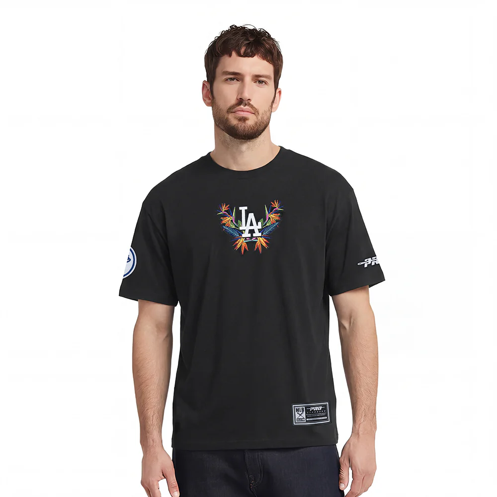MLB LOS ANGELES DODGERS PARADISE MEN'S S/S TEE (BLACK)