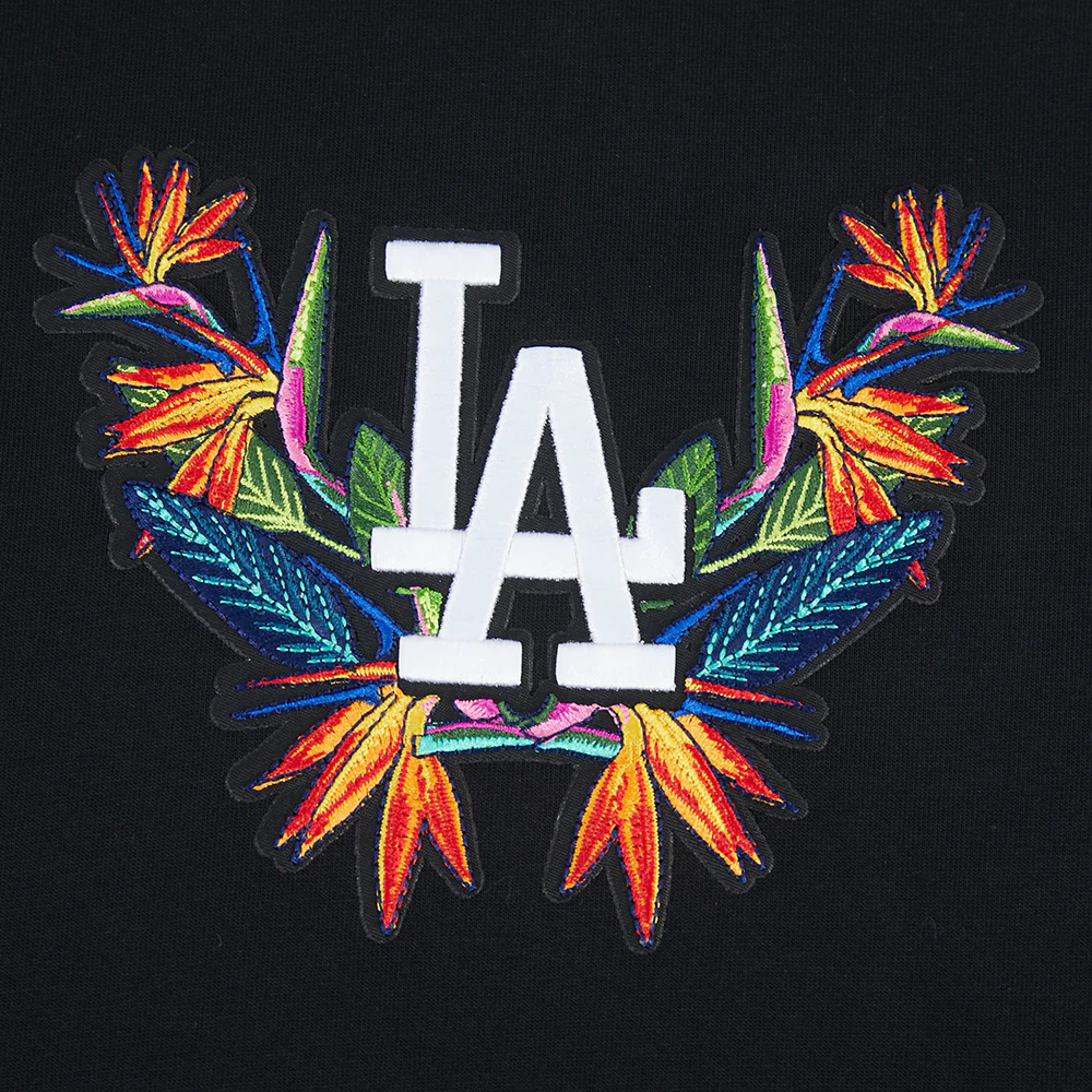 MLB LOS ANGELES DODGERS PARADISE MEN'S S/S TEE (BLACK) - Image 6