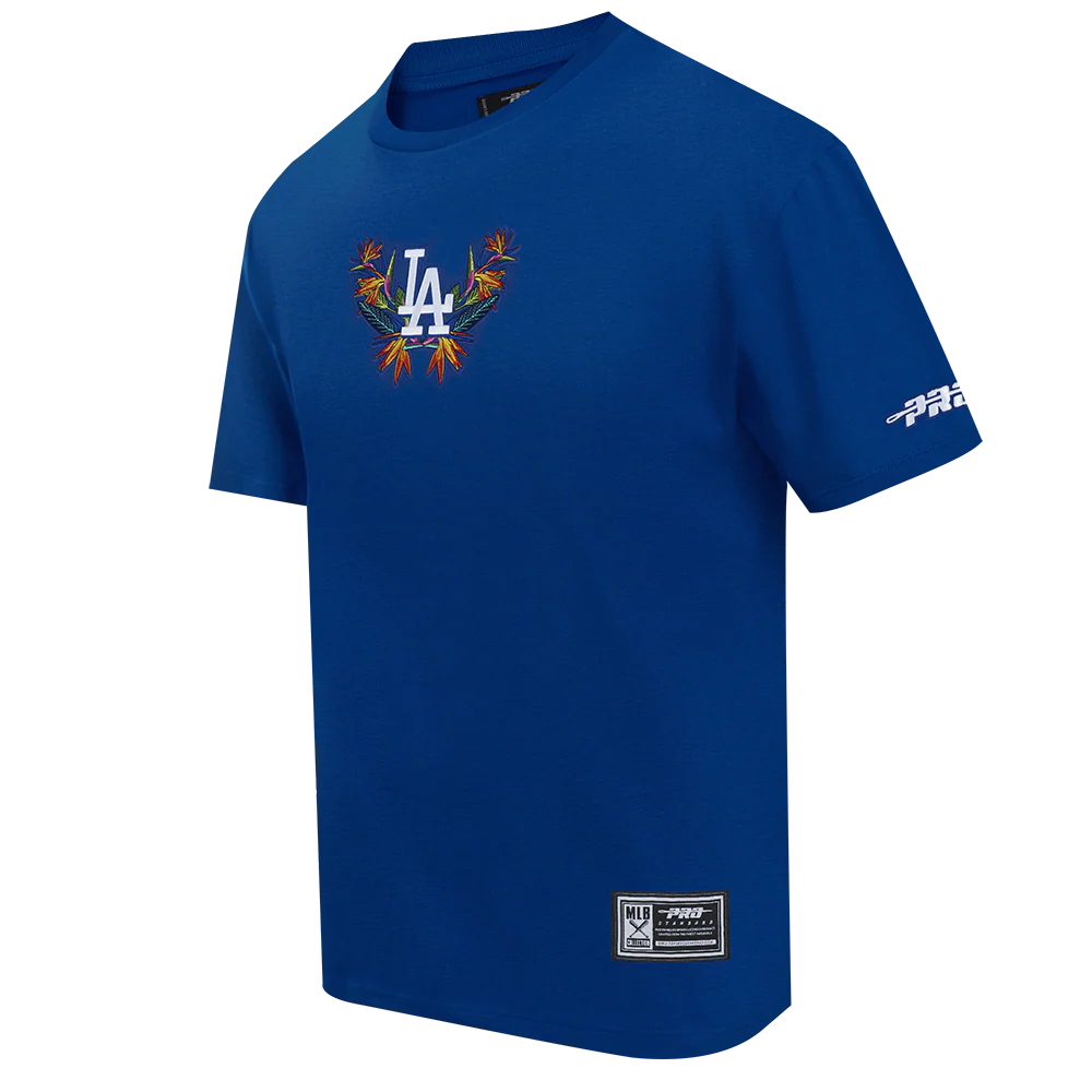 MLB LOS ANGELES DODGERS PARADISE MEN'S S/S TEE (DODGER BLUE) - Image 3
