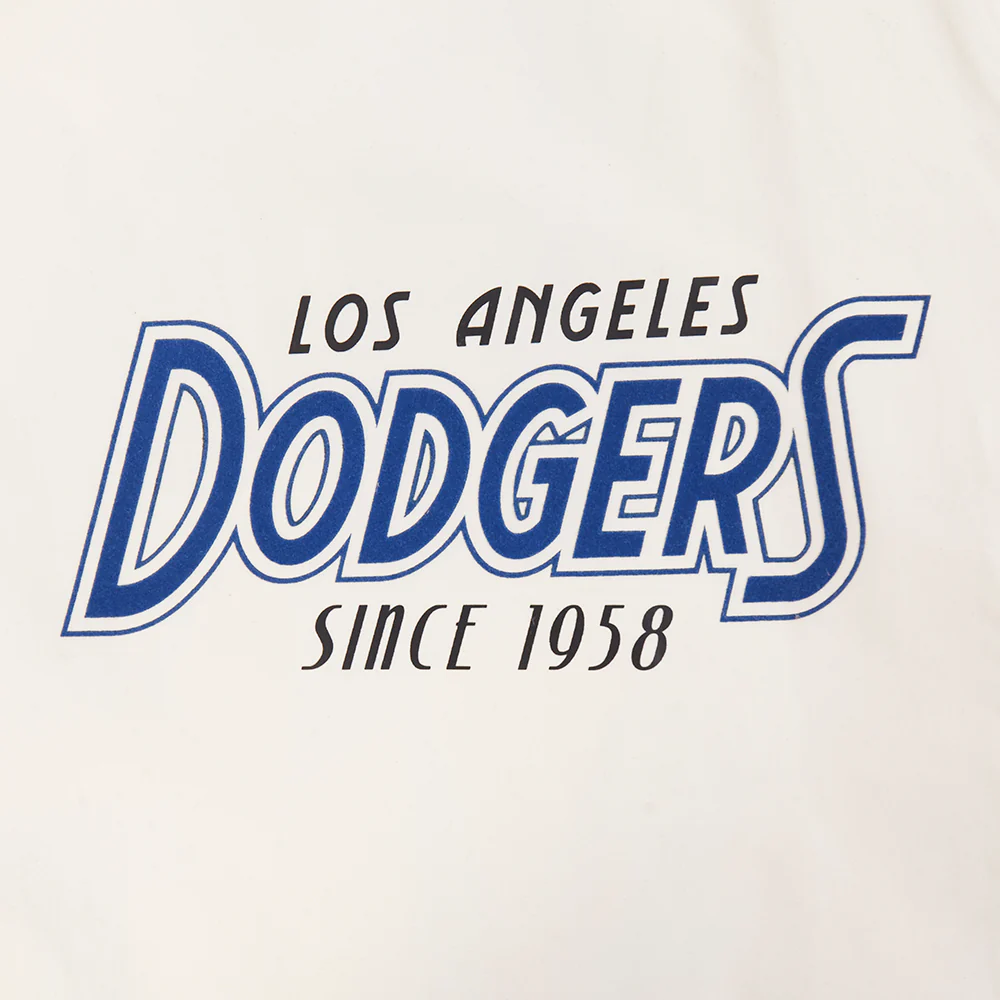 MLB LOS ANGELES DODGERS PARADISE MEN'S BUTTON DOWN (EGGSHELL) - Image 5