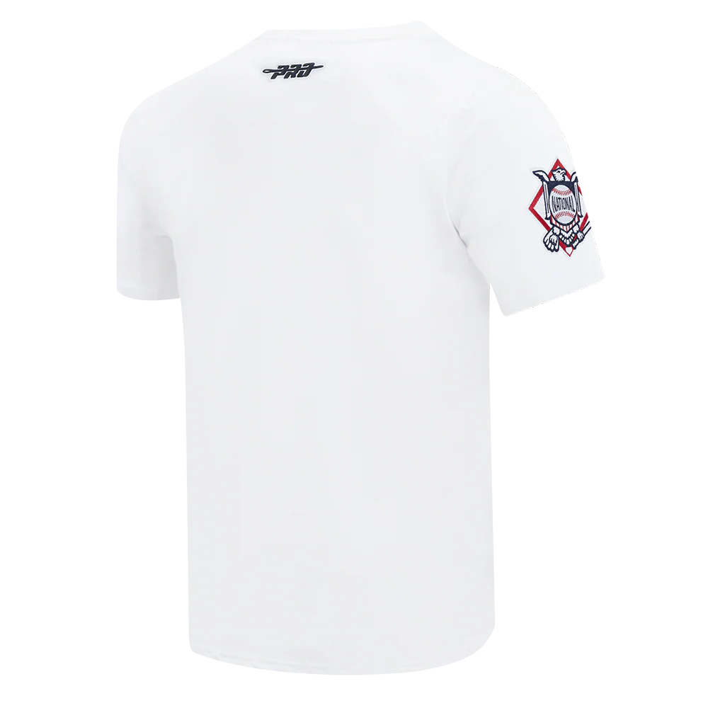 MLB LOS ANGELES DODGERS LETTERMAN MEN'S S/S TEE (WHITE) - Image 4