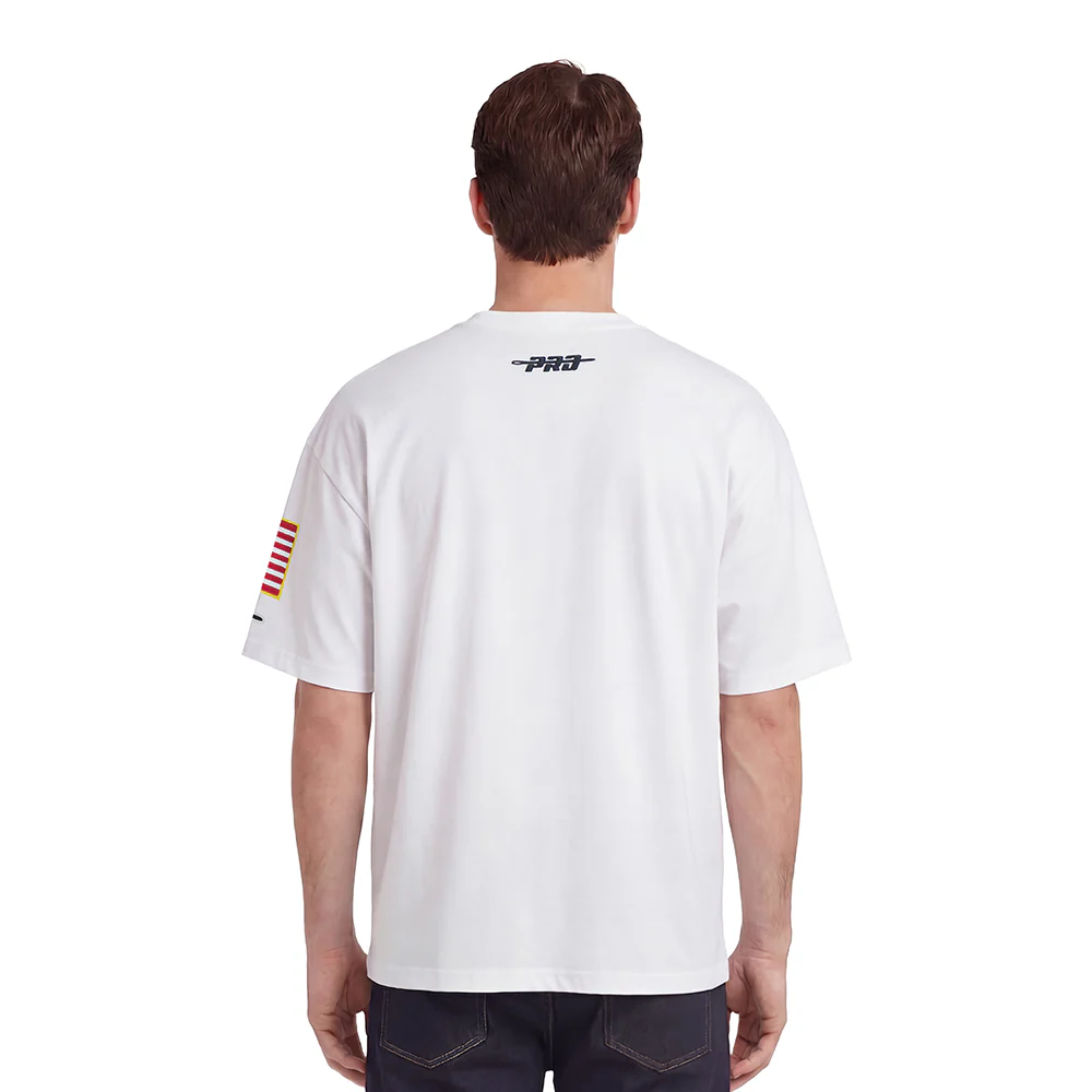 MLB LOS ANGELES DODGERS VICTORY MEN'S S/S TEE (WHITE) - Image 2
