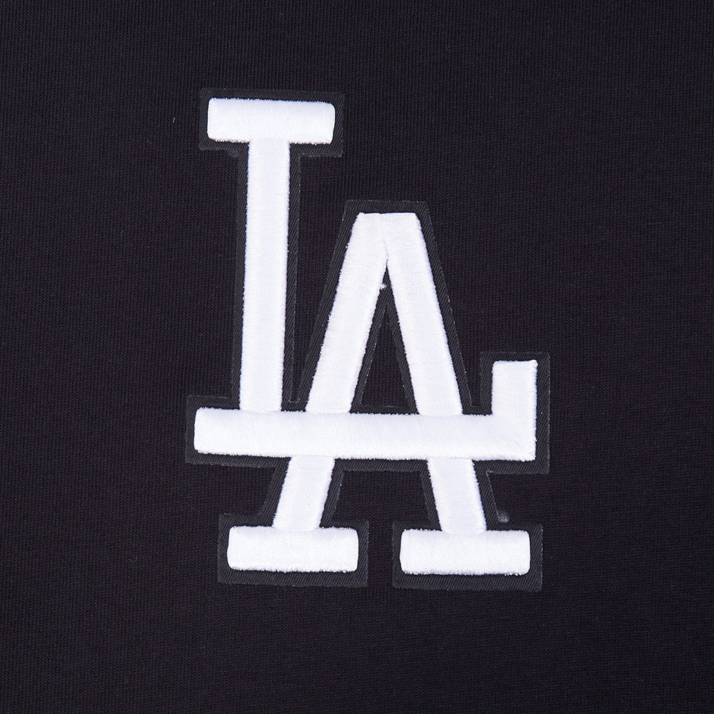 MLB LOS ANGELES DODGERS WINGSPAN MEN'S CJ DROP SHOULDER TEE (BLACK/DODGER BLUE) - Image 8