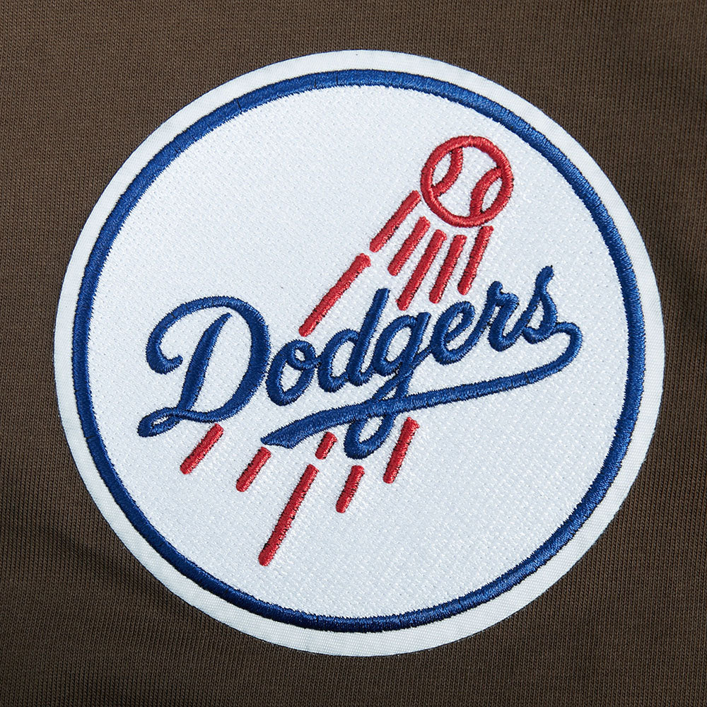 MLB LOS ANGELES DODGERS WINGSPAN MEN'S CJ DROP SHOULDER TEE V2 (BROWN) - Image 5