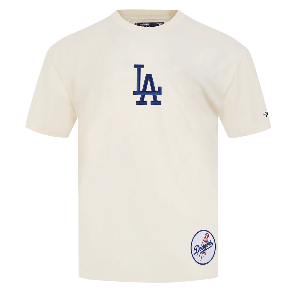 MLB LOS ANGELES DODGERS WINGSPAN MEN'S CJ DROP SHOULDER TEE (EGGSHELL) - Image 3