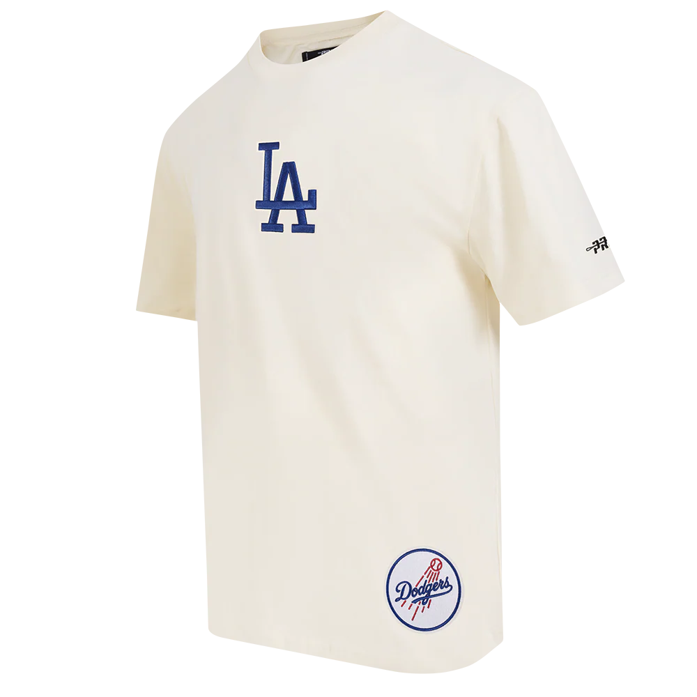MLB LOS ANGELES DODGERS WINGSPAN MEN'S CJ DROP SHOULDER TEE (EGGSHELL) - Image 4