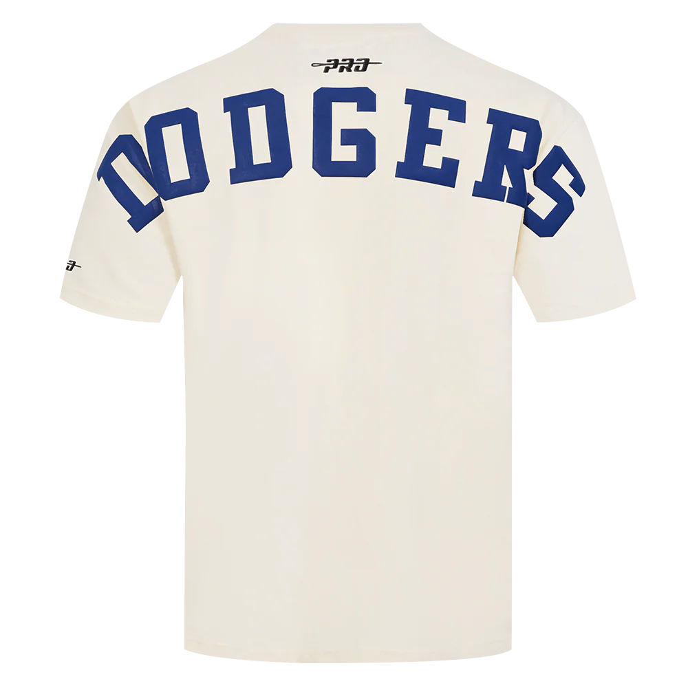 MLB LOS ANGELES DODGERS WINGSPAN MEN'S CJ DROP SHOULDER TEE (EGGSHELL) - Image 5