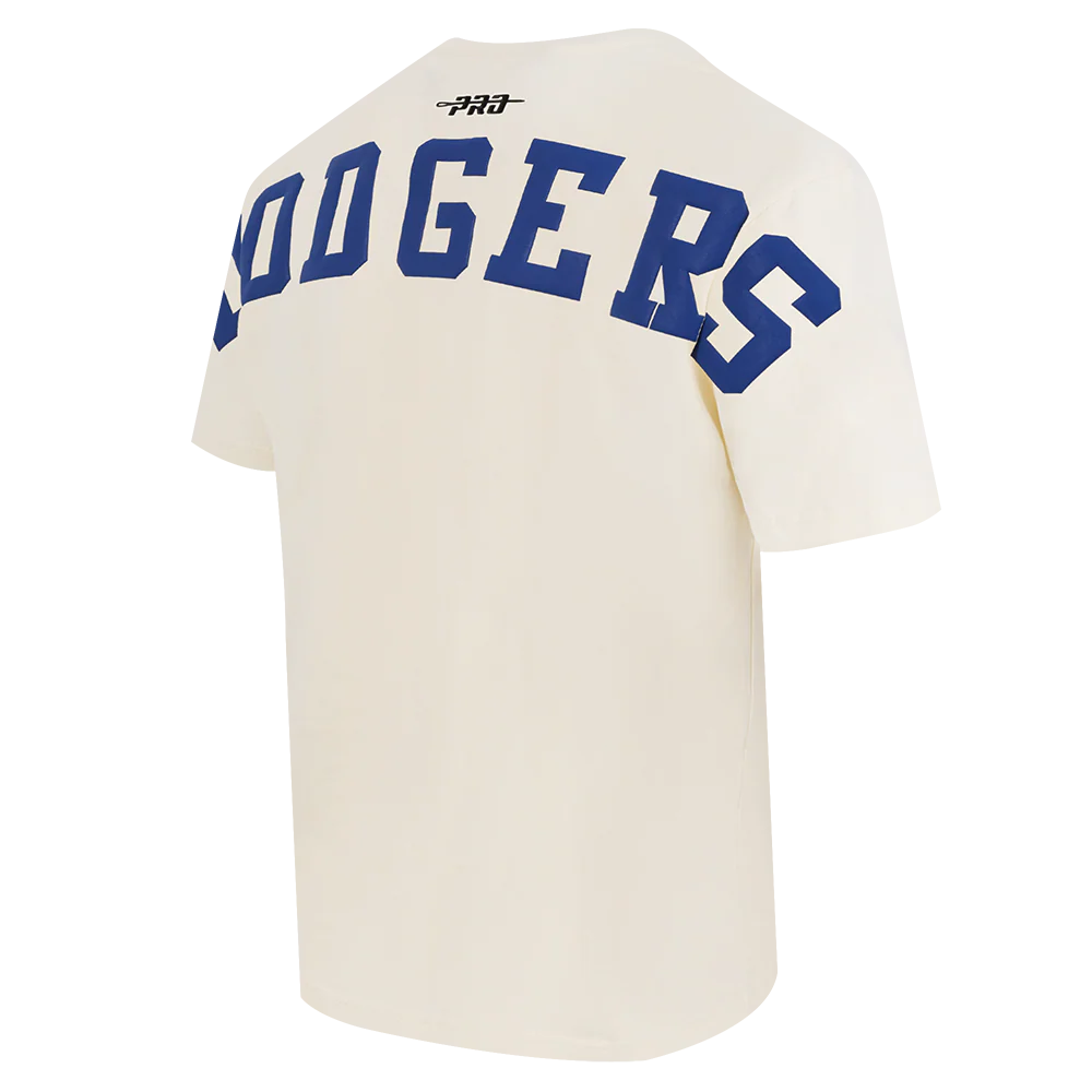 MLB LOS ANGELES DODGERS WINGSPAN MEN'S CJ DROP SHOULDER TEE (EGGSHELL) - Image 6