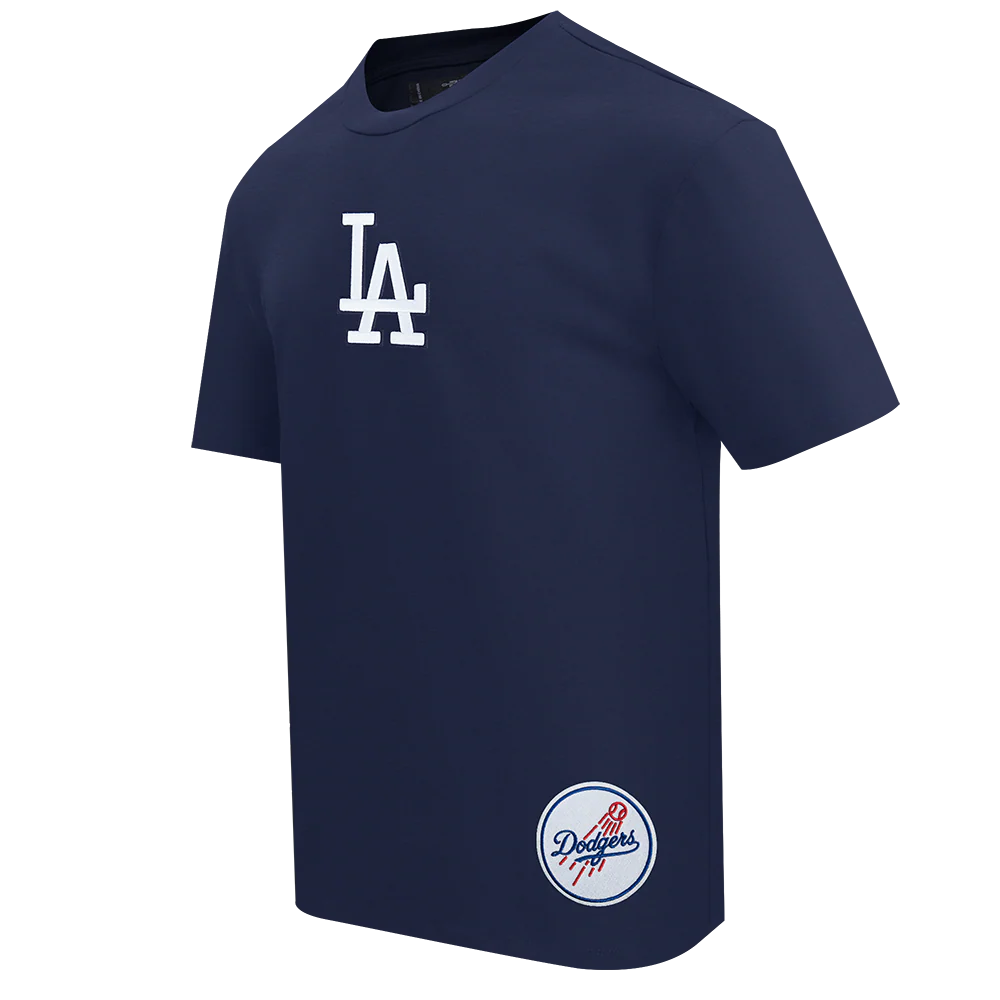 MLB LOS ANGELES DODGERS WINGSPAN MEN'S CJ DROP SHOULDER TEE V2 (MIDNIGHT NAVY) - Image 3