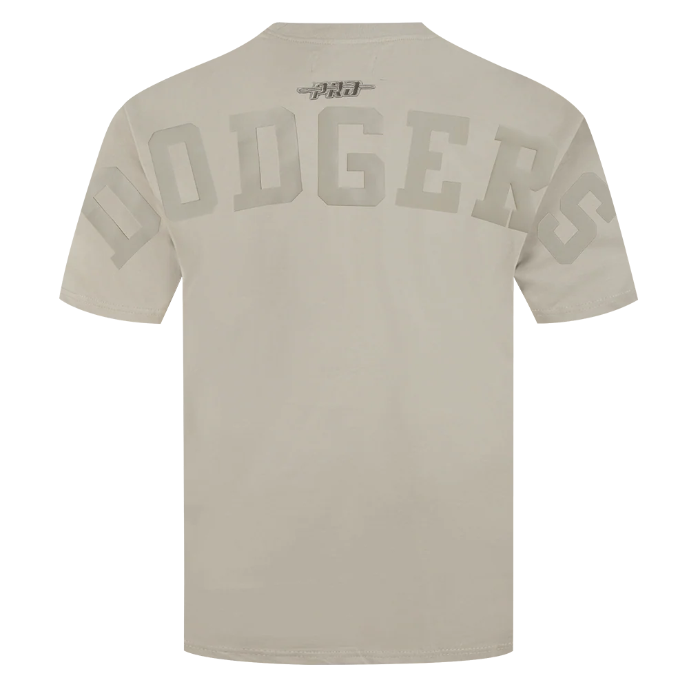 MLB LOS ANGELES DODGERS WINGSPAN MEN'S CJ DROP SHOULDER TEE (TAUPE) - Image 5