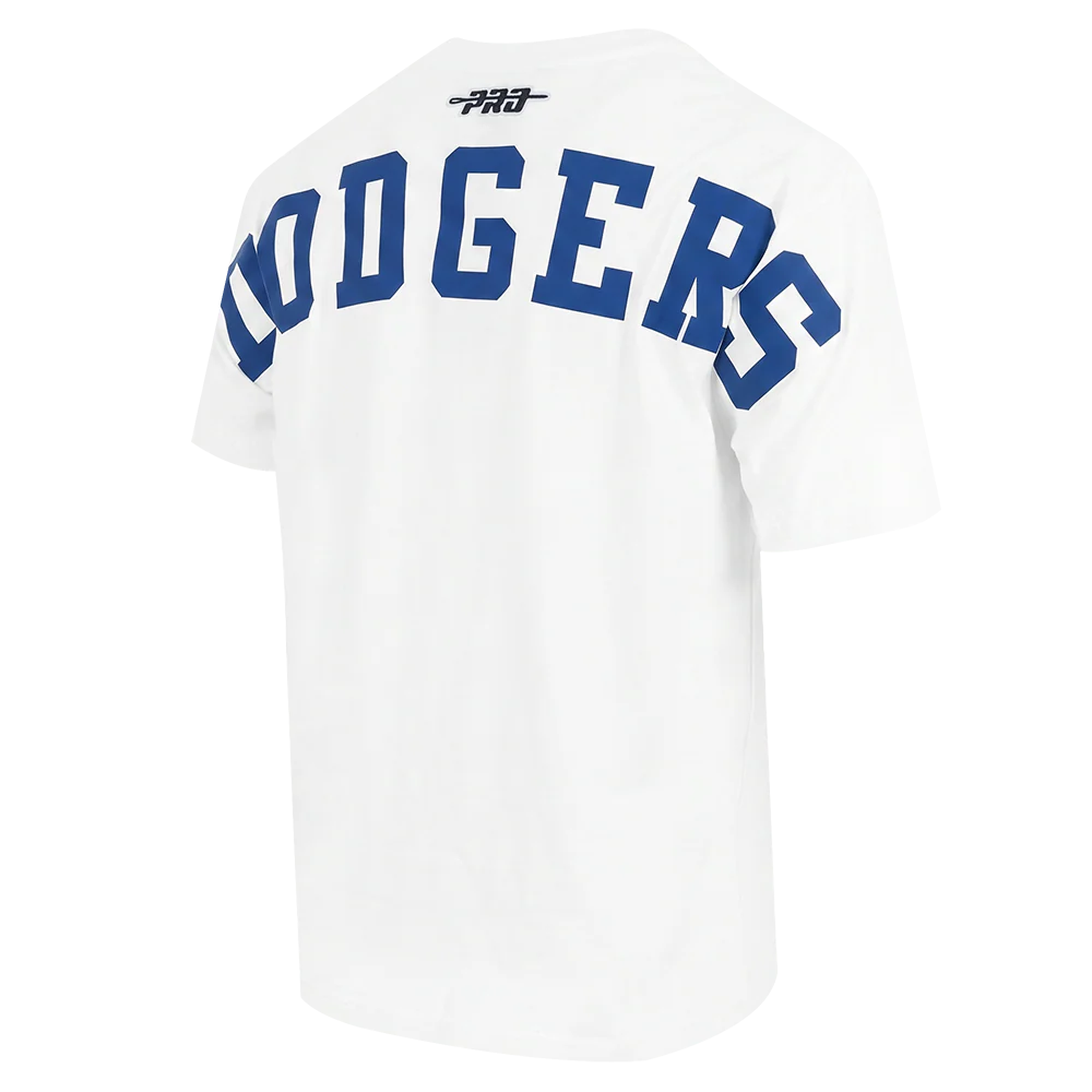 MLB LOS ANGELES DODGERS WINGSPAN MEN'S CJ DROP SHOULDER TEE (WHITE) - Image 6