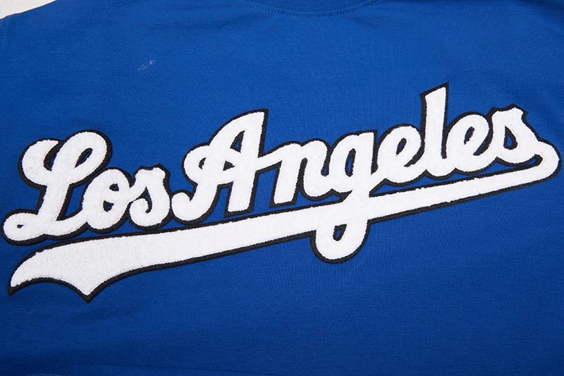 MLB LOS ANGELES DODGERS CLASSIC CHENILLE MEN'S TOP (DOGERS BLUE) - Image 5