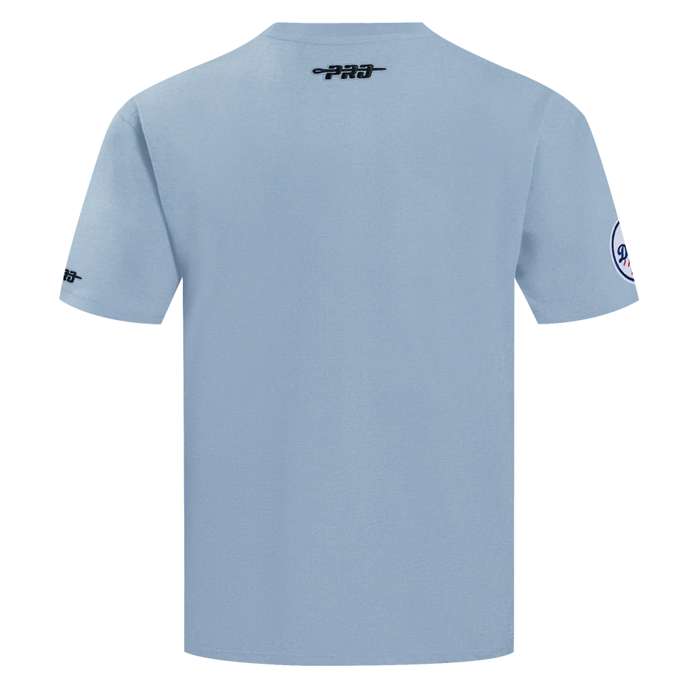 MLB LOS ANGELES DODGERS  STAMPED MEN'S S/S TEE (DUSTY BLUE) - Image 7