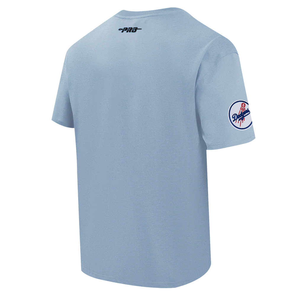 MLB LOS ANGELES DODGERS  STAMPED MEN'S S/S TEE (DUSTY BLUE) - Image 8