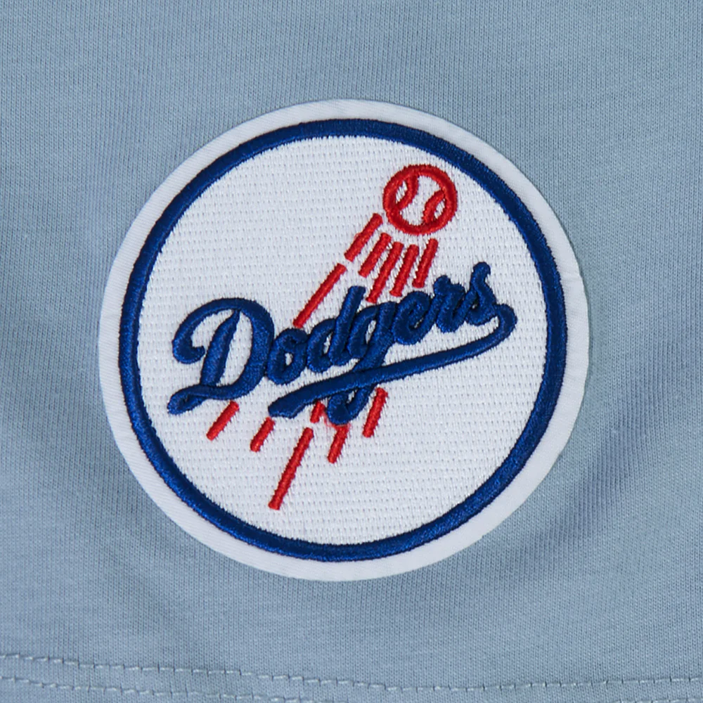 MLB LOS ANGELES DODGERS  STAMPED MEN'S S/S TEE (DUSTY BLUE) - Image 9