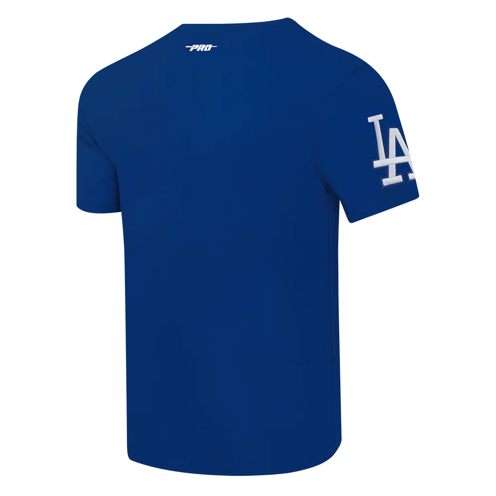 MLB LOS ANGELES DODGERS CLASSIC CHENILLE MEN'S S/S TEE (DODGER BLUE) - Image 4