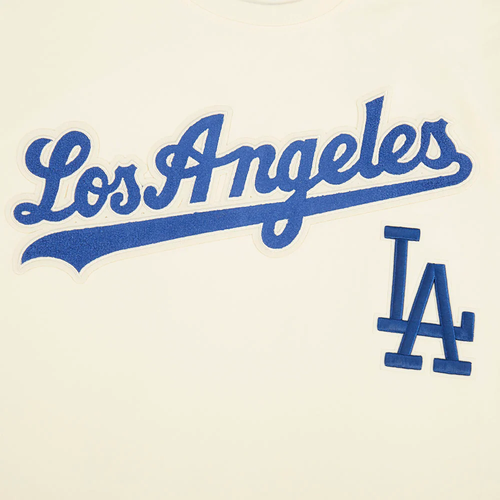 MLB LOS ANGELES DODGERS CLASSIC CHENILLE MEN'S SJ TOP (EGGSHELL) - Image 5